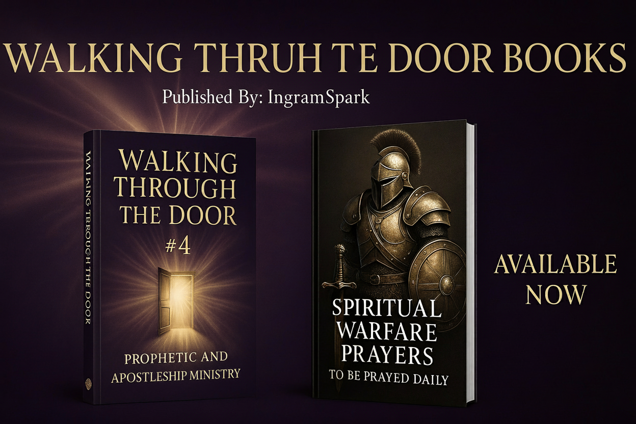 Walking Through The Door Books Banner - Final Corrected